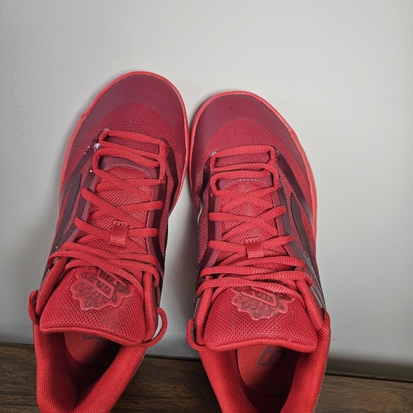 Puma STEWIE x RUBY Stewie 2 Bright Ruby Basketball Shoes Red New WOB Women's 8 - Picture 6 of 7